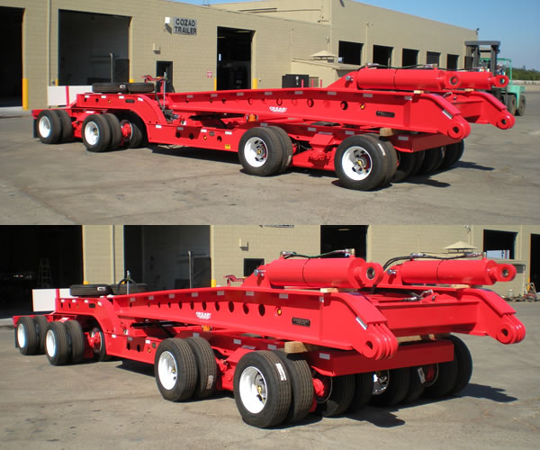 Cozad Steerable Dolly with Lifting Towers