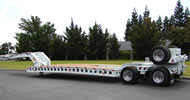 Cozad 50 Ton Trailer with 3rd Flip Axle