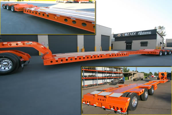 50 Ton 3-Axle Stretch Deck Trailer